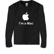 Детский лонгслив I'm a Mac