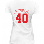 Женская удлиненная футболка Henrik Zetterberg