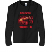Дитячий лонгслів The power of Winchesters