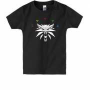 Детская футболка Witcher - знаки