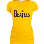 Женская удлиненная футболка The Beatles
