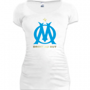 Женская удлиненная футболка Olimpic Marseille