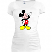 Женская удлиненная футболка Mickey Mouse 3