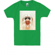Детская футболка с обезьяной в очках 2