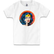 Детская футболка с Wonder Woman (арт)