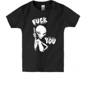 Дитяча футболка з прибульцем Полом і жестом