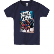 Детская футболка с героями Лиги Справедливости