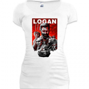 Подовжена футболка з постером фільму Логан (Logan)