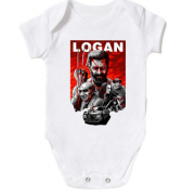 Дитячий боді з постером фільму Логан (Logan)