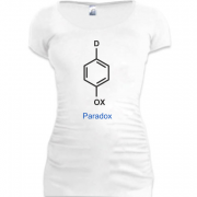 Женская удлиненная футболка Леонарда Paradox