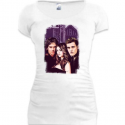 Подовжена футболка Vampire Diaries (постер)