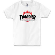 Дитяча футболка Thrasher Huf Worldwide