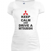 Туника Keep calm and drive a Mitsubishi