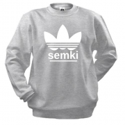 Свитшот с надписью "Semki"