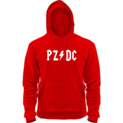 Толстовка с надписью "PZ DC" (AC DC)
