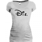 Подовжена футболка Die (Mickey Style)