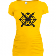 Женская удлиненная футболка Убийца Aion