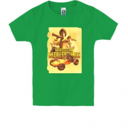 Детская футболка с постером (PlayerUnknown’s Battlegrounds)