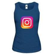 Жіноча майка с логотипом Instagram