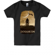 Дитяча футболка з постером Довакин і дракон - Скайрім