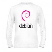 Чоловічий лонгслів Debian