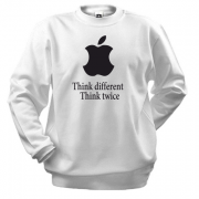 Світшот Apple - Think twice