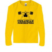 Детский лонгслив Ukranian powerlifting