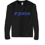 Детский лонгслив с логотипом Joma