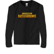 Дитячий лонгслів PlayerUnknown’s Battlegrounds logo