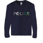 Детский лонгслив POLICE (голограмма) (голограмма)