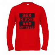 Лонгслив "Sex, drugs and Dubstep"