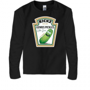 Детская футболка с длинным рукавом Rickz Genius Pickles