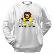 Свитшот Powerlifting lion