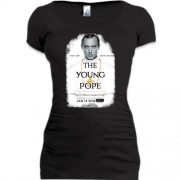 Подовжена футболка з постером серіалу Молодий Папа (Young Pope)
