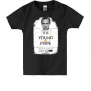 Детская футболка с постером сериала Молодой Папа ( Young Pope )