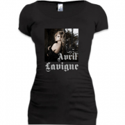 Женская удлиненная футболка Avril Lavigne