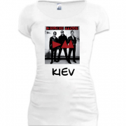 Женская удлиненная футболка Depeche Mode Kyiv