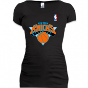 Женская удлиненная футболка New York Knicks