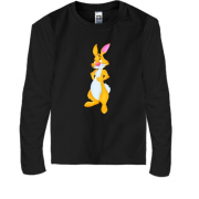 Детская футболка с длинным рукавом с кроликом из Винни-Пуха