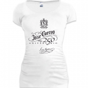 Женская удлиненная футболка jose cuervo (glow)