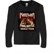 Детская футболка с длинным рукавом Manowar Final battle