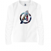 Детская футболка с длинным рукавом с Мстителями (Avengers)