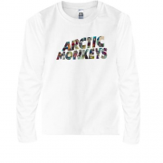 Детская футболка с длинным рукавом Arctic monkeys (коллаж)