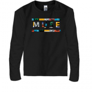Детская футболка с длинным рукавом Muse (коллаж)