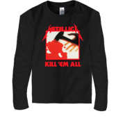 Детская футболка с длинным рукавом Metallica - Kill ’Em All