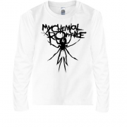 Детская футболка с длинным рукавом My Chemical Romance с пауком