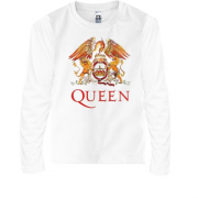 Детская футболка с длинным рукавом Queen color logo