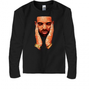 Детская футболка с длинным рукавом с Drake полигонами