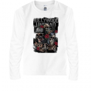 Детская футболка с длинным рукавом с Hollywood Undead (обложка а