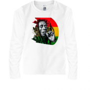 Детская футболка с длинным рукавом с Bob Marley (2)
